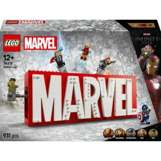 LEGO Super Heroes Marvel MARVEL Logo & Minifiguren 76313