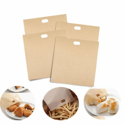 5er Set Anti Haft Beschichtete Toast Beutel - Image 5