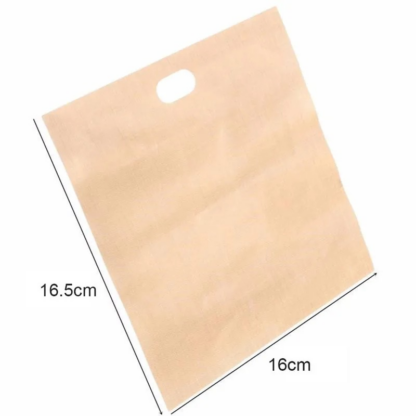 5er Set Anti Haft Beschichtete Toast Beutel - Image 6