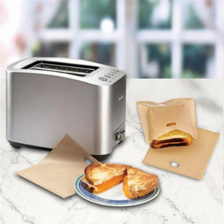 5er Set Anti Haft Beschichtete Toast Beutel