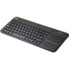 Logitech K400 Plus Wireless black QWERTY US
