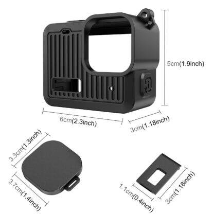 Puluz - GoPro Hero 2024 Silikon Schutzhülle mit Linsenschutz - Image 8