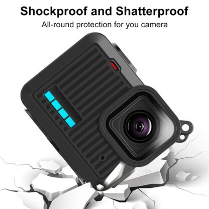Puluz - GoPro Hero 2024 Silikon Schutzhülle mit Linsenschutz - Image 6