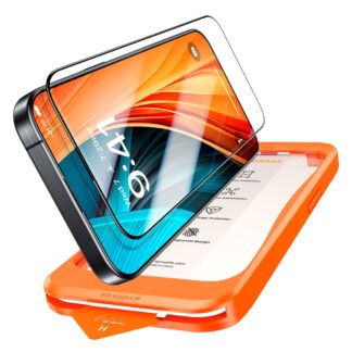Torras - iPhone 15 Pro Max Install Master GlassGo Panzerglas Displayschutz