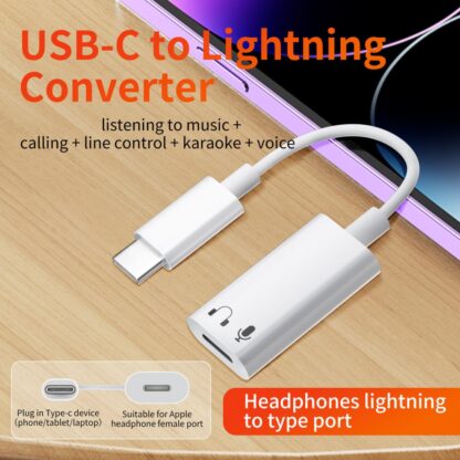 USB-C zu Lightning Kopfhörer Adapter - Image 4