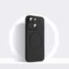 iPhone 15 MagSafe Silikon Cover mit Kameraschutz Glas