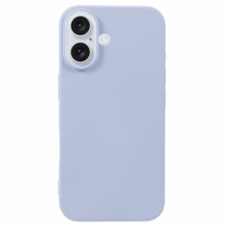 iPhone 16 Super Slim Gummi Schutzhülle Hellviolett